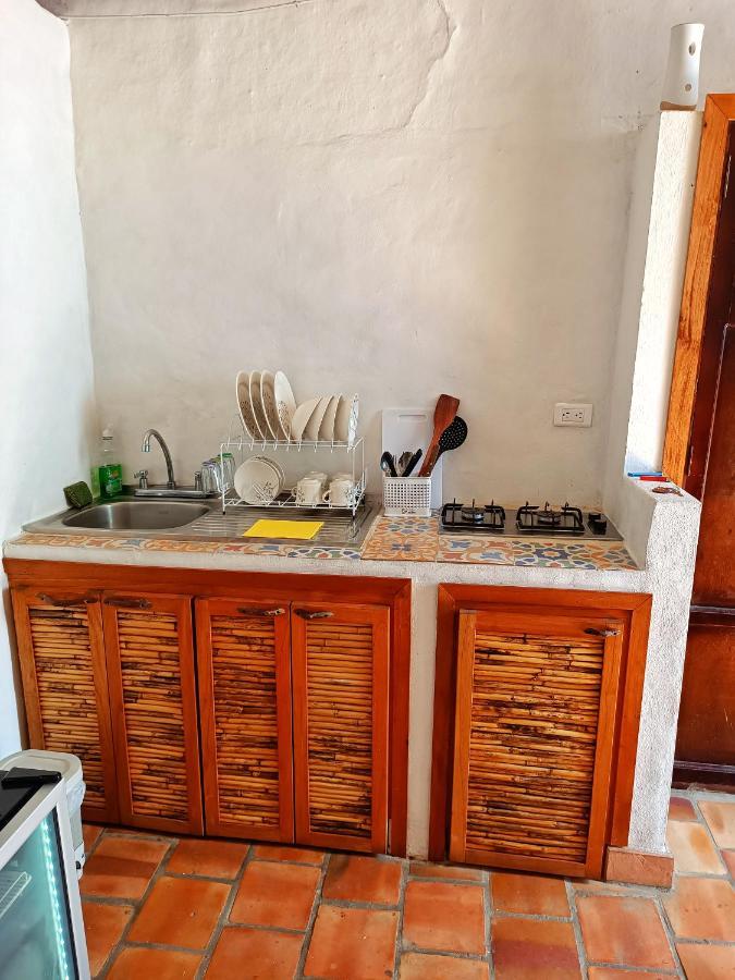 Apartamento Privado Maolga Apartment Barichara Bagian luar foto